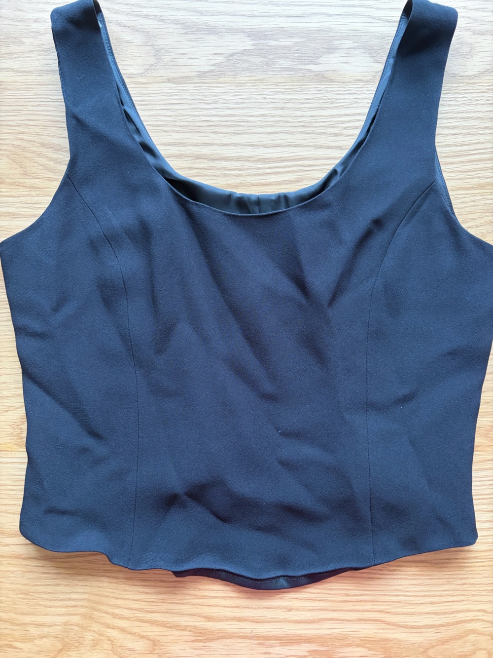 Moschino Black Sleeveless Tank Top